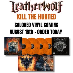 Leatherwolf Kill The Hunted Vinyl Mockup