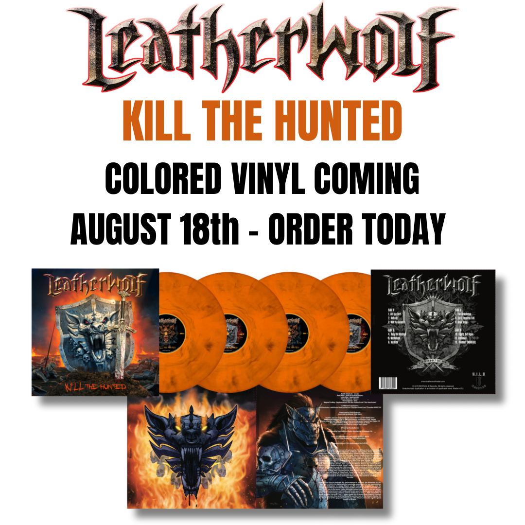 LEATHERWOLF - 'Kill The Hunted' double vinyl out August 18